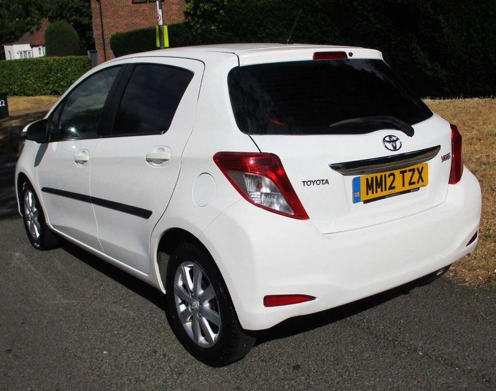 Toyota Yaris 1.33 Dual Vvt-i Tr Multidrive S Euro 5 White #6