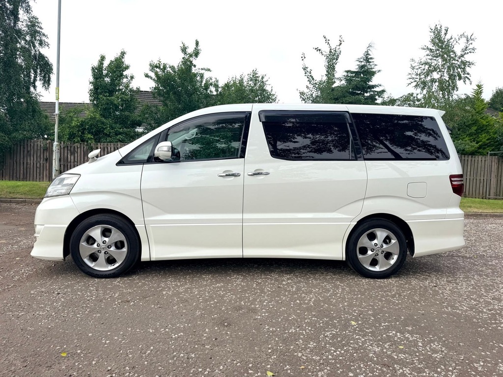 Toyota Alphard  White #7