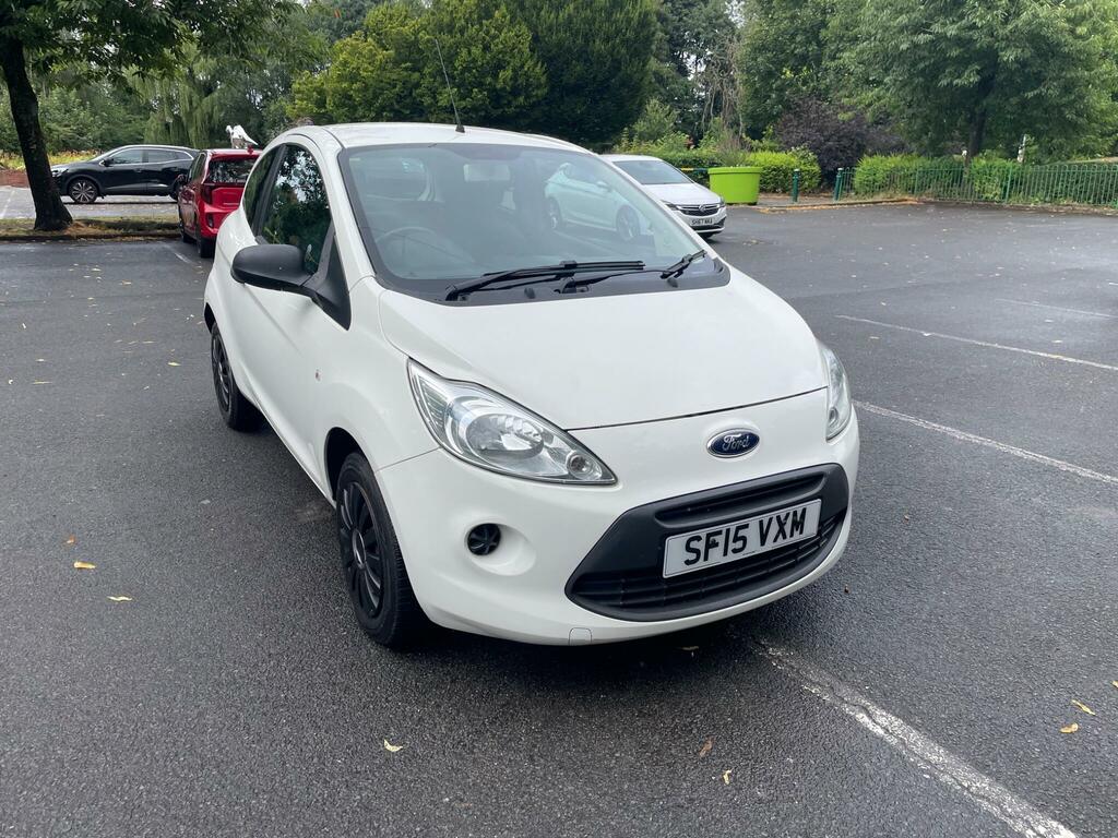 Ford KA Studio White