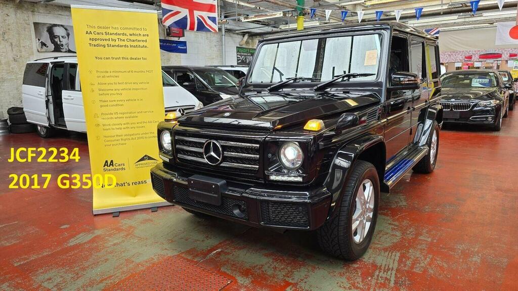 Mercedes-Benz G Class Suv 3.0 G350 Cdi V6 Luxury Edi 4Wd Euro 6 201717 Black