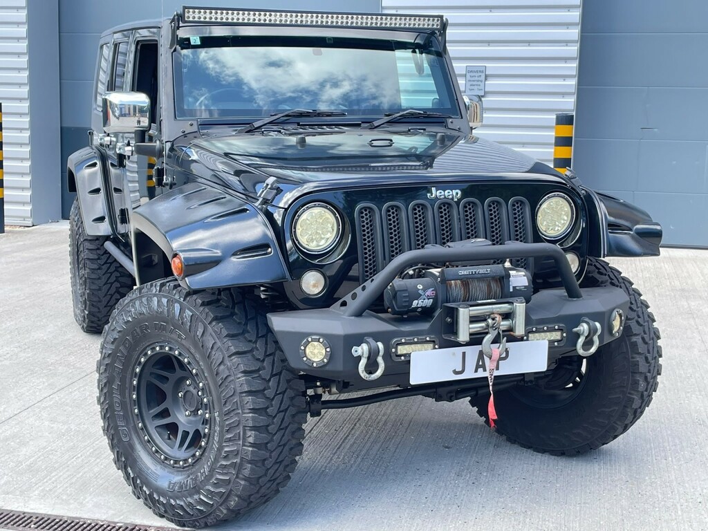 Jeep Wrangler 3.8 V6 Rubicon Black #3