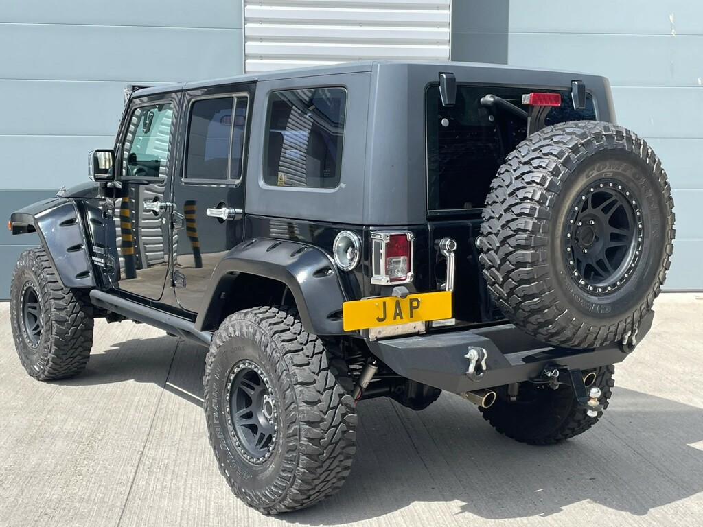 Jeep Wrangler Convertible 2.8 Crd Ultimate Soft Top 4X4 201 Black #35