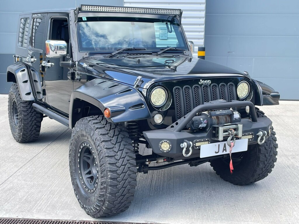 Jeep Wrangler 3.8 V6 Rubicon Black #2