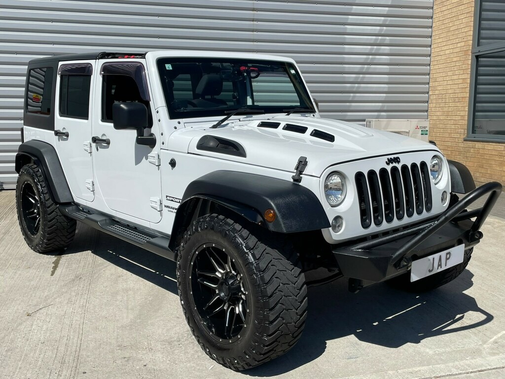 Jeep Wrangler 3.6 V6 Sahara Sport Convertible With Har White #2