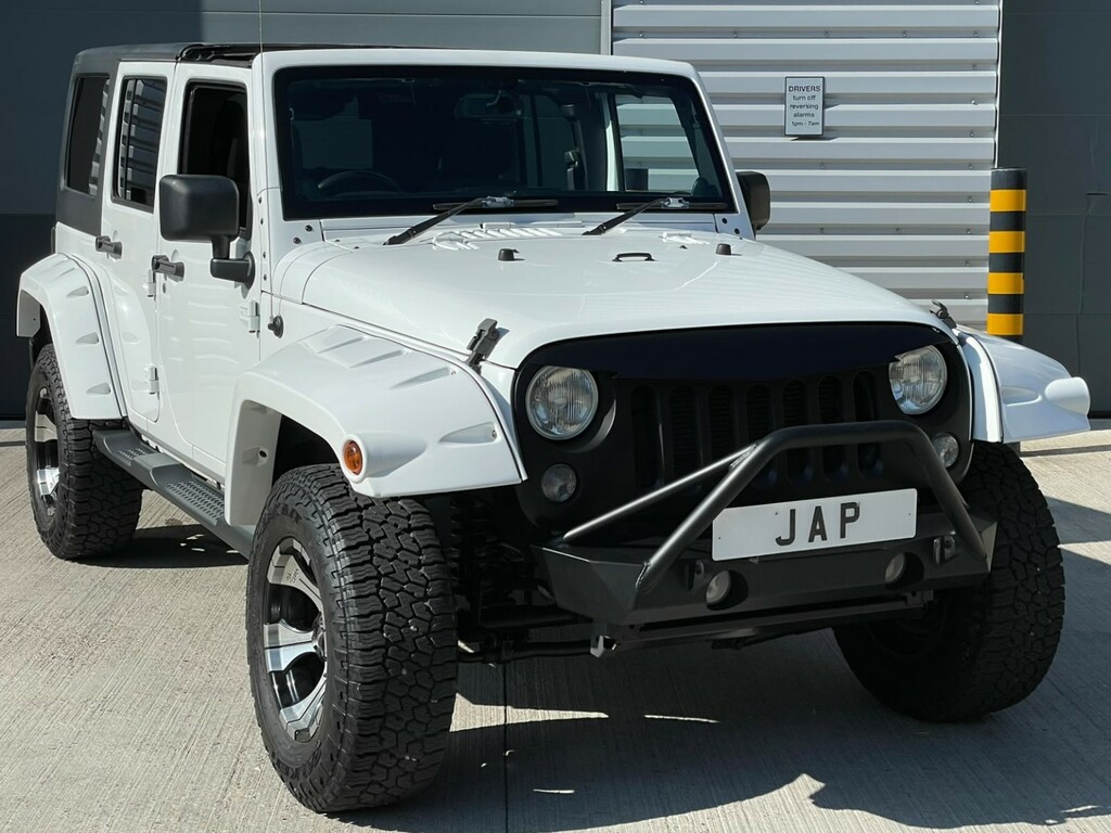 Jeep Wrangler 3.6 V6 Sahara Sport Convertible With Har White #3