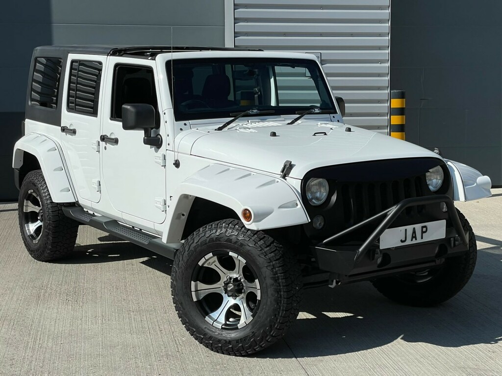 Jeep Wrangler 3.6 V6 Sahara Sport Convertible With Har White #5
