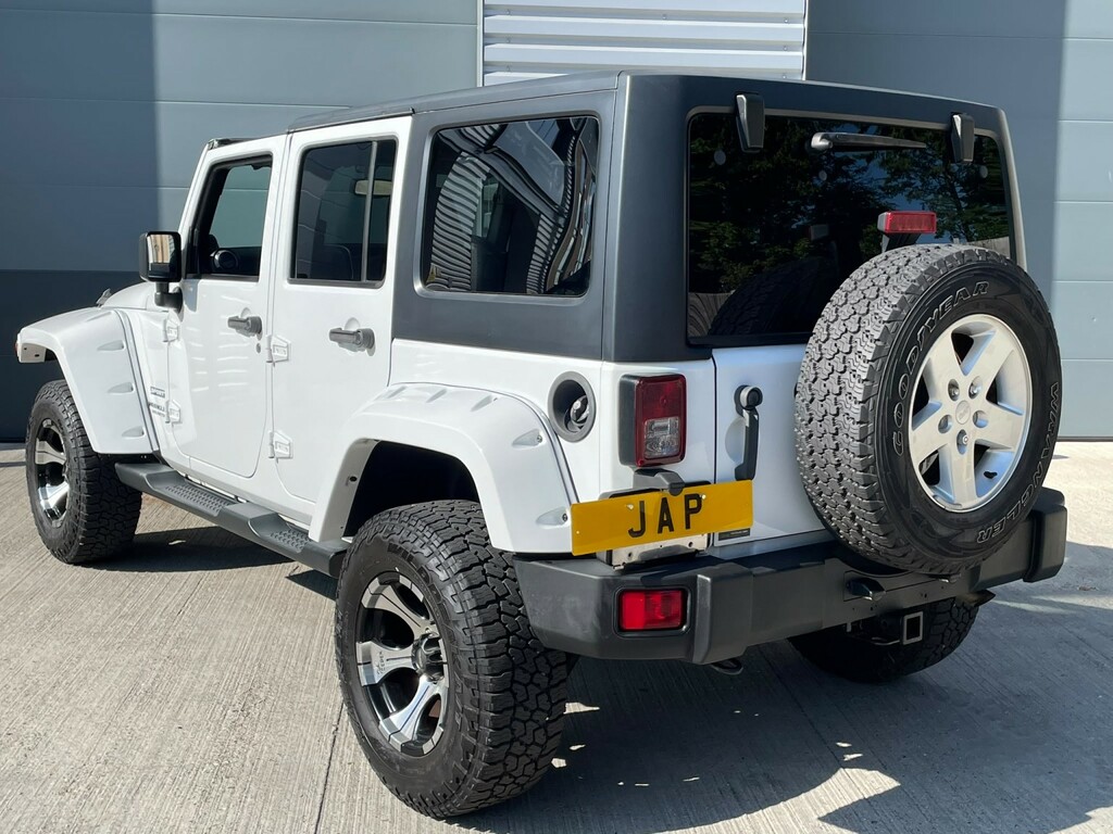 Jeep Wrangler Crd Overland U10002673 White #34