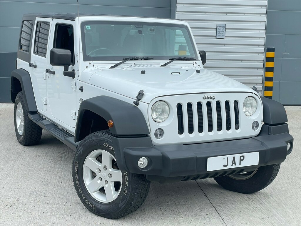 Jeep Wrangler 3.6 V6 Sahara Sport Convertible With Har White