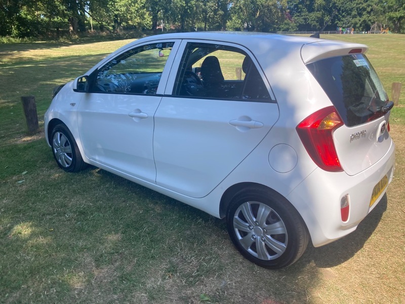 Kia Picanto 1.0 1 Hatchback PK14AYL White #4