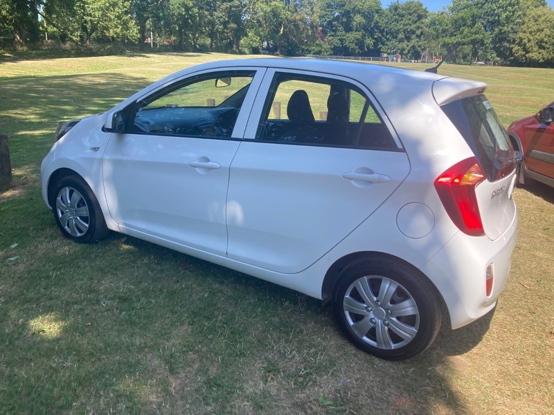 Kia Picanto 1.0 1 Hatchback PK14AYL White #3