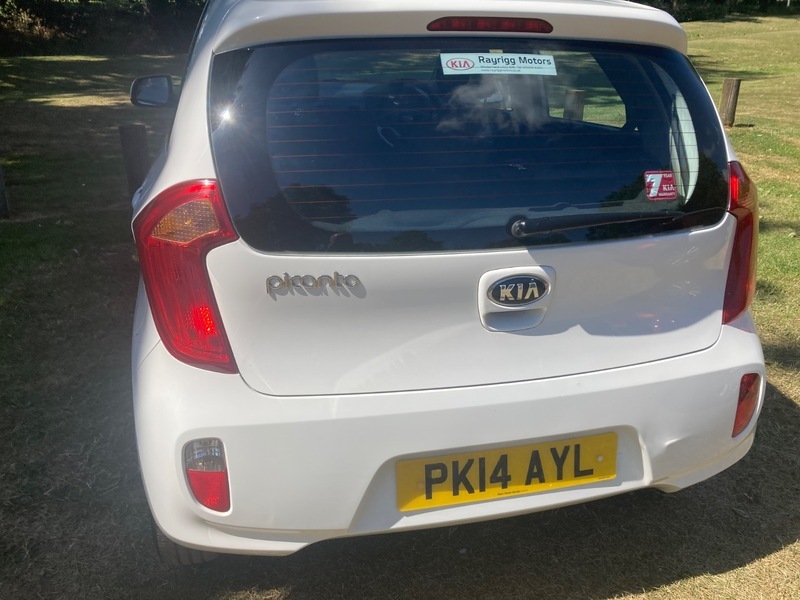 Kia Picanto 1.0 1 Hatchback PK14AYL White #5