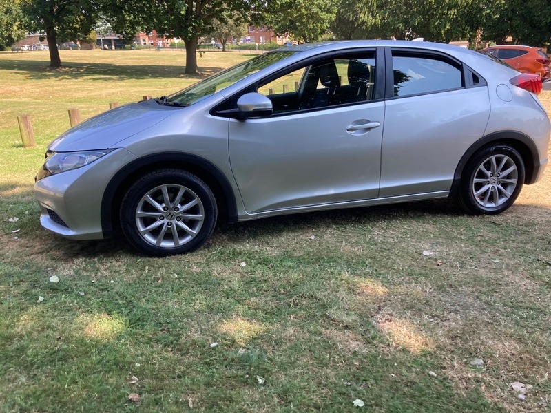Honda Civic 1.4 I-vtec Se Silver #2