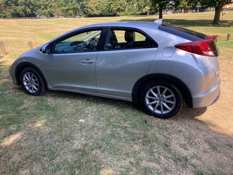 Honda Civic 1.4 I-vtec Se Silver #3