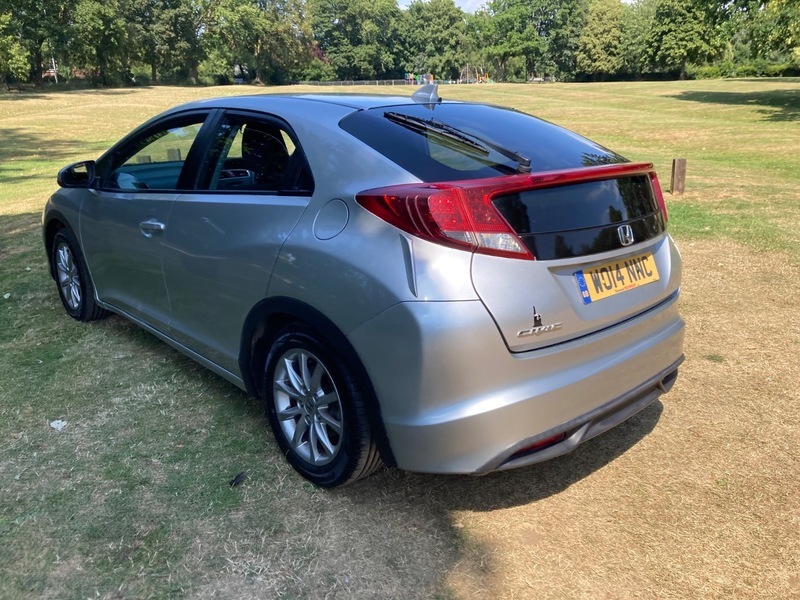 Honda Civic 1.4 I-vtec Se Silver #4