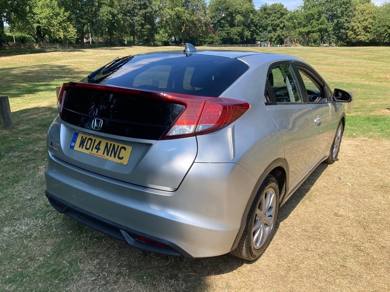 Honda Civic 1.4 I-vtec Se Silver #6
