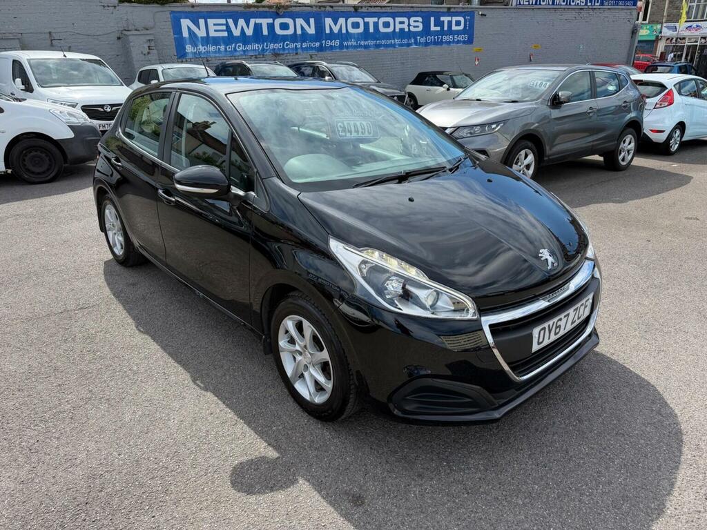Peugeot 208 Hatchback 1.2 Puretech Active Euro 6 201767 Black