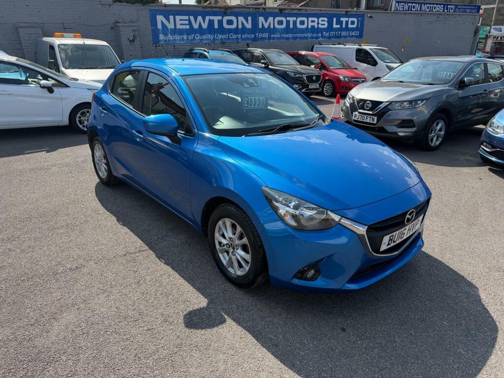 Mazda 2 Hatchback 1.5 Skyactiv-g Se-l Euro 6 Ss BU16HVP Blue