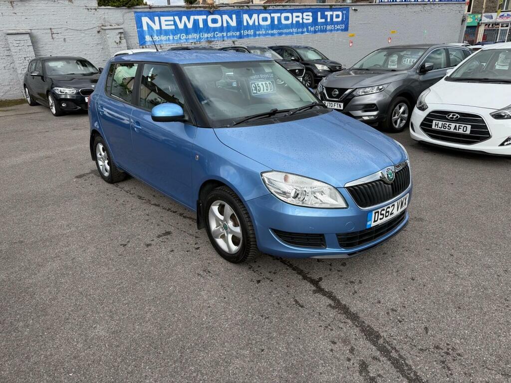 Skoda Fabia Hatchback 1.2 Se Euro 5 201362 Blue