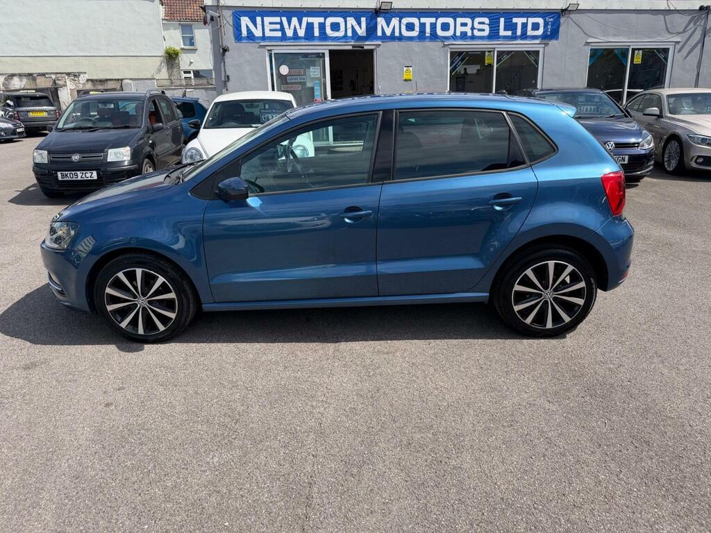 Volkswagen Polo Hatchback 1.2 Tsi Match Edition Euro 6 Ss HD17CEK Blue #6