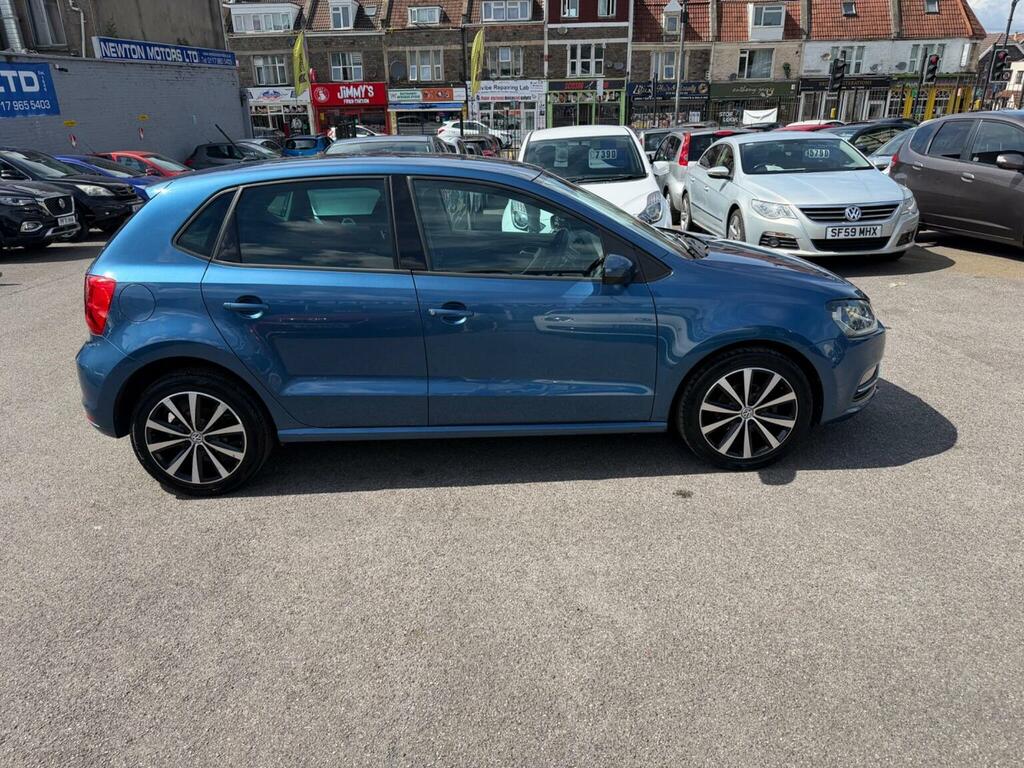 Volkswagen Polo Hatchback 1.2 Tsi Match Edition Euro 6 Ss HD17CEK Blue #2