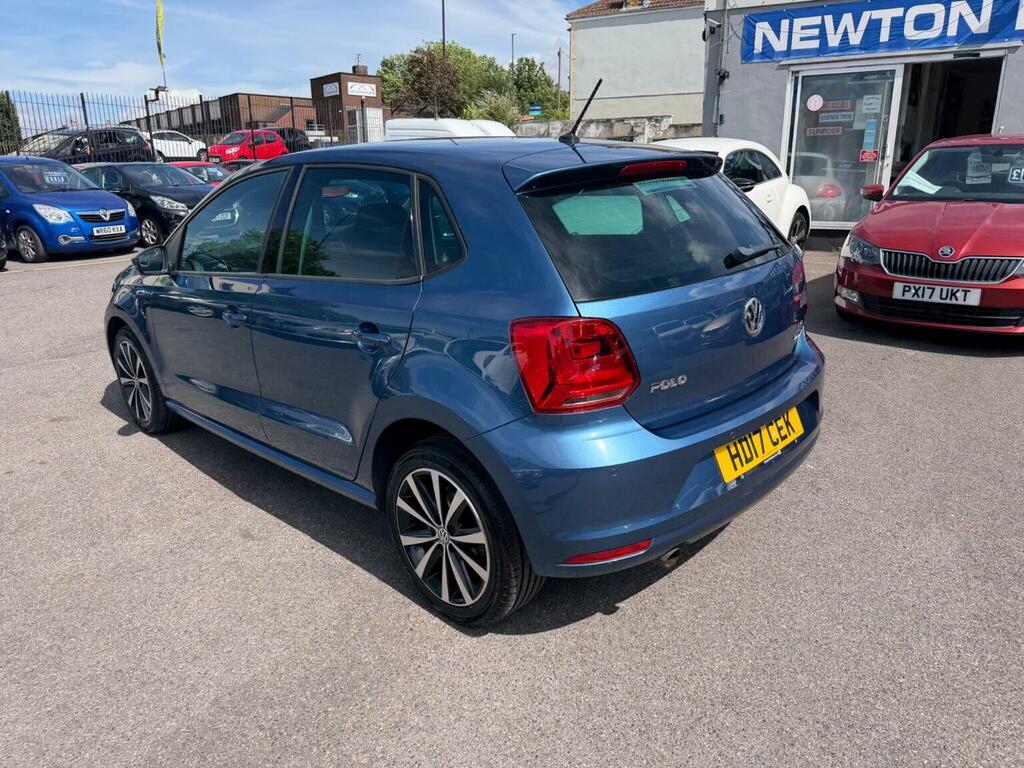 Volkswagen Polo Hatchback 1.2 Tsi Match Edition Euro 6 Ss HD17CEK Blue #5