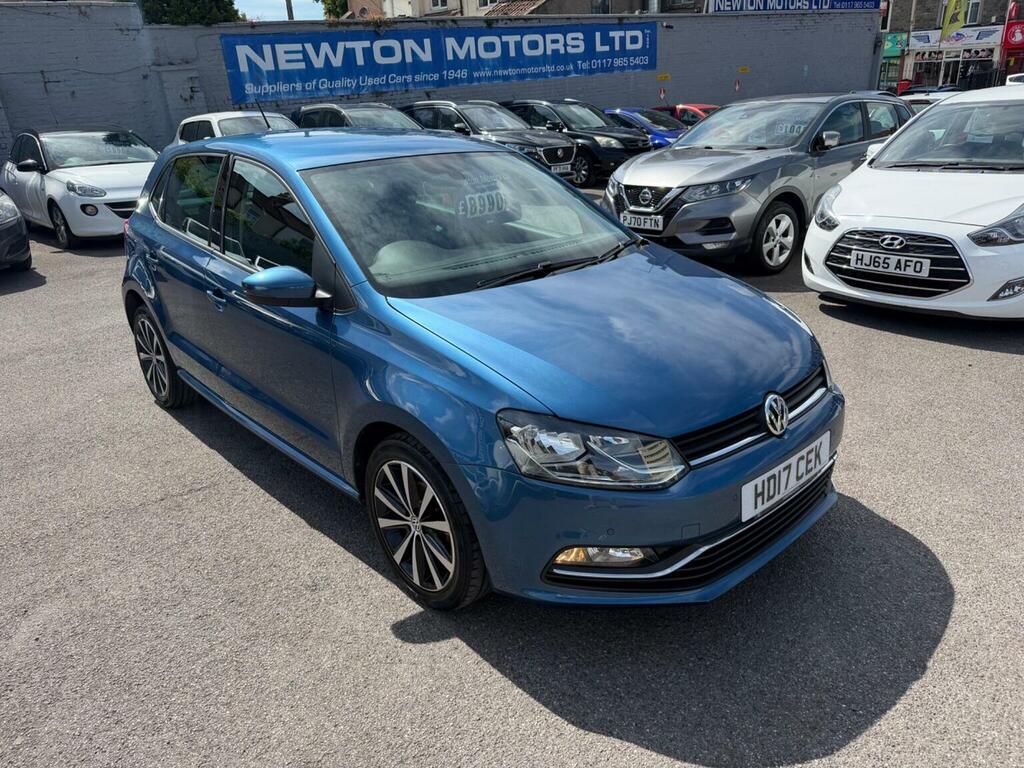 Volkswagen Polo Hatchback 1.2 Tsi Match Edition Euro 6 Ss Blue