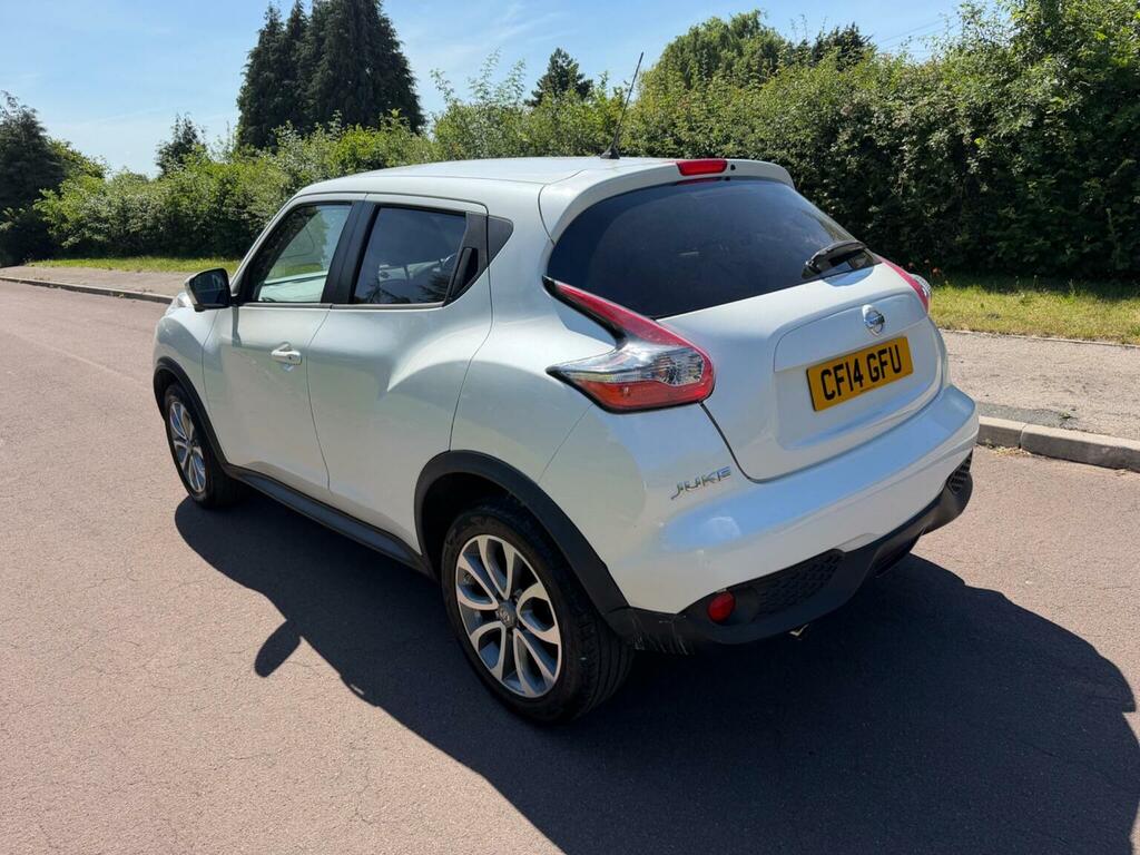 Nissan Juke Suv 1.2 Dig-t Tekna Euro 5 Ss Euro 5 2014 White #5