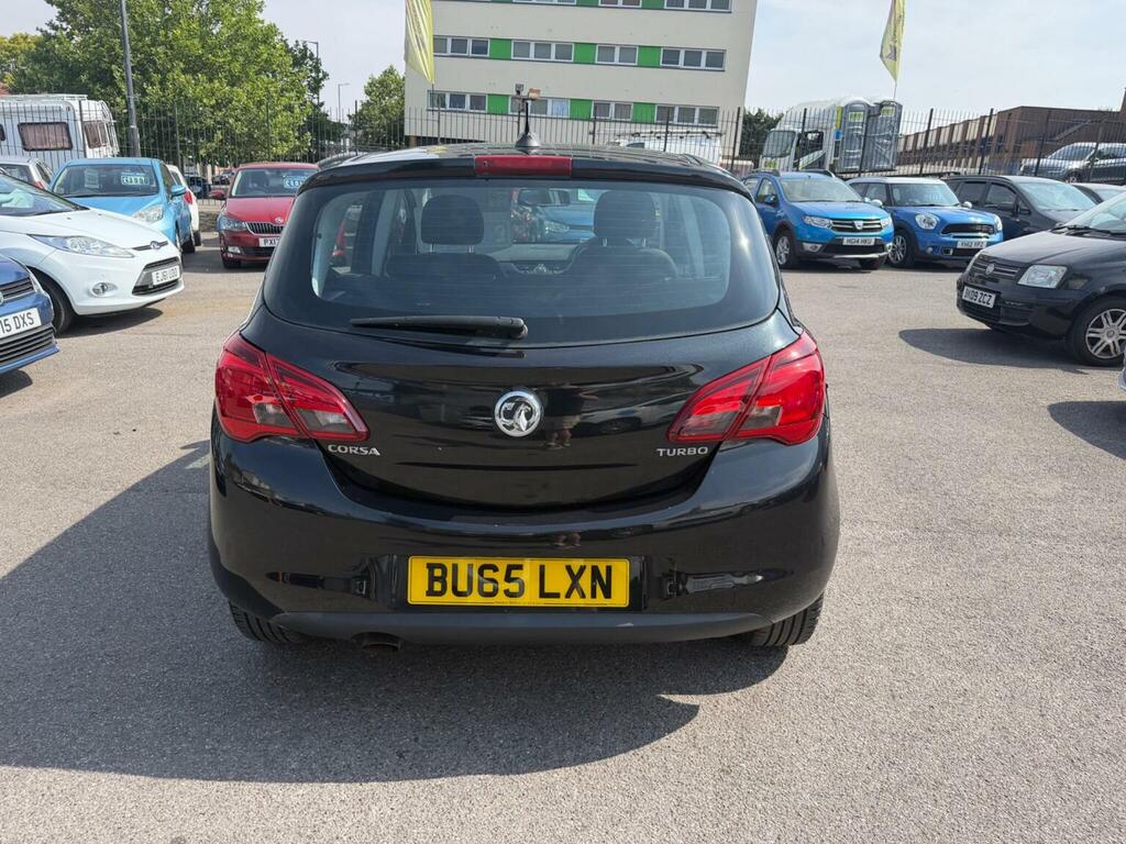 Vauxhall Corsa Hatchback 1.4I Turbo Ecoflex Sri Euro 6 Ss BU65LXN Black #4