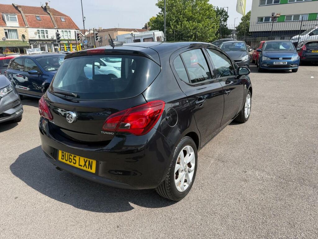 Vauxhall Corsa Hatchback 1.4I Turbo Ecoflex Sri Euro 6 Ss BU65LXN Black #3
