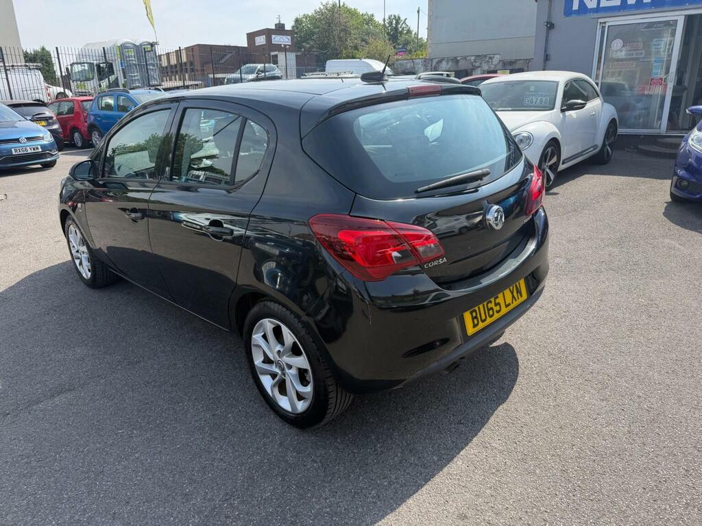 Vauxhall Corsa Hatchback 1.4I Turbo Ecoflex Sri Euro 6 Ss BU65LXN Black #5
