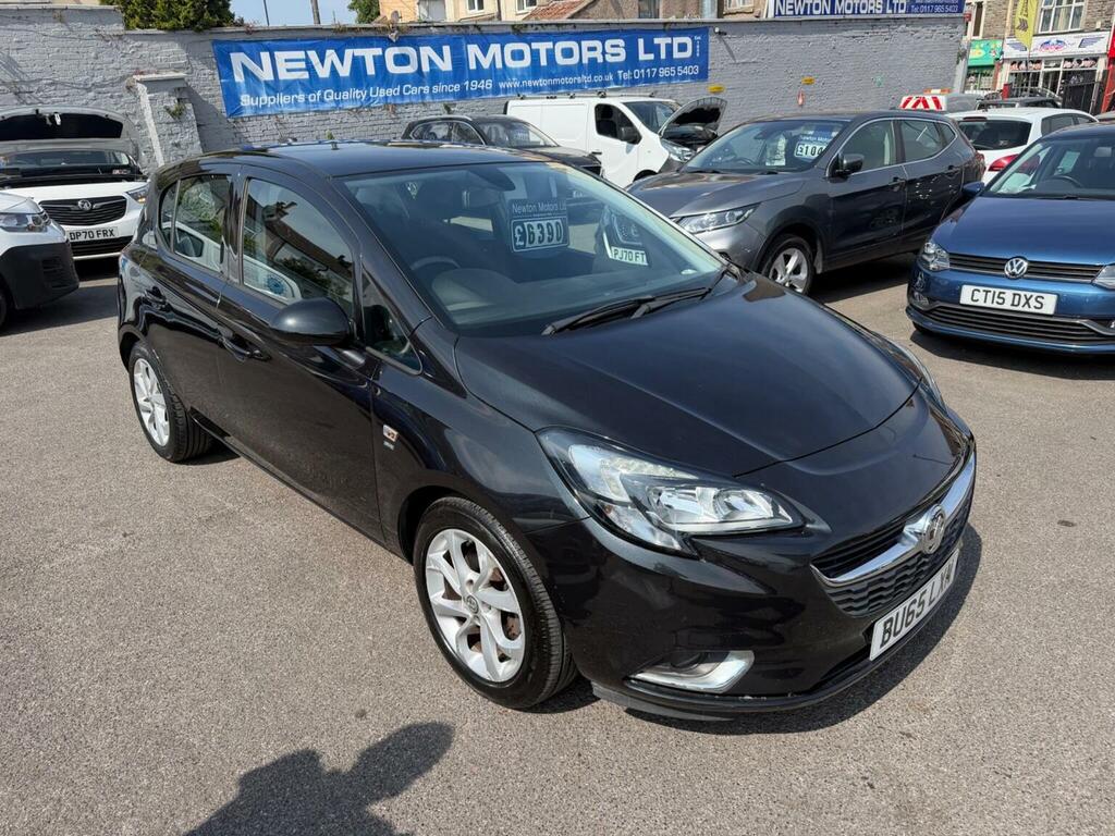Vauxhall Corsa Hatchback 1.4I Turbo Ecoflex Sri Euro 6 Ss BU65LXN Black