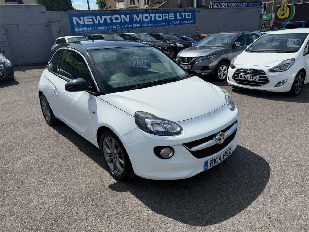 Vauxhall Adam 1.4 16V Jam Euro 5 White