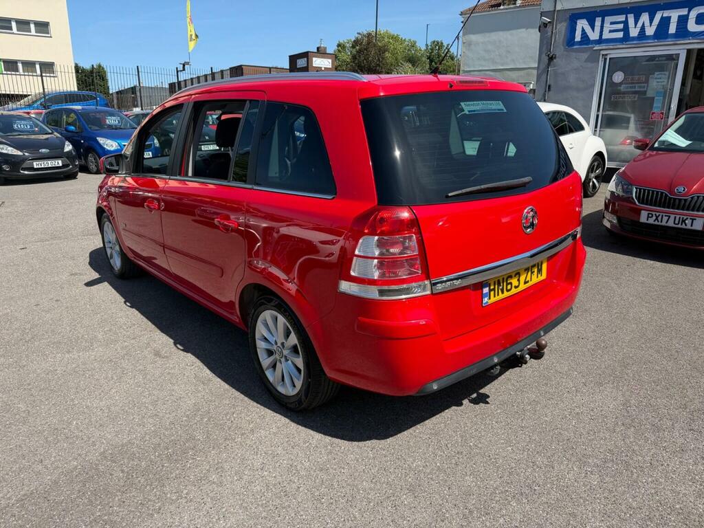 Vauxhall Zafira 1.7 Cdti Ecoflex Design Euro 5 Snav HN63ZFM Red #5