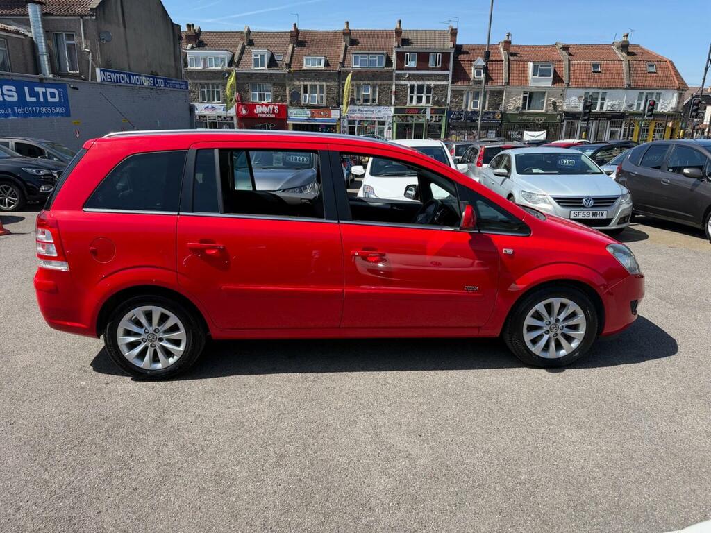 Vauxhall Zafira 1.7 Cdti Ecoflex Design Euro 5 Snav HN63ZFM Red #2