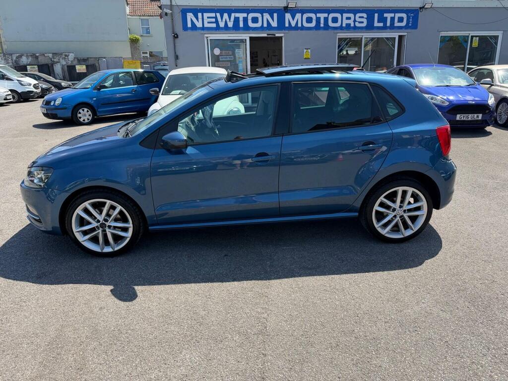 Volkswagen Polo Hatchback 1.2 Tsi Bluemotion Tech Sel Euro 6 Ss Blue #6
