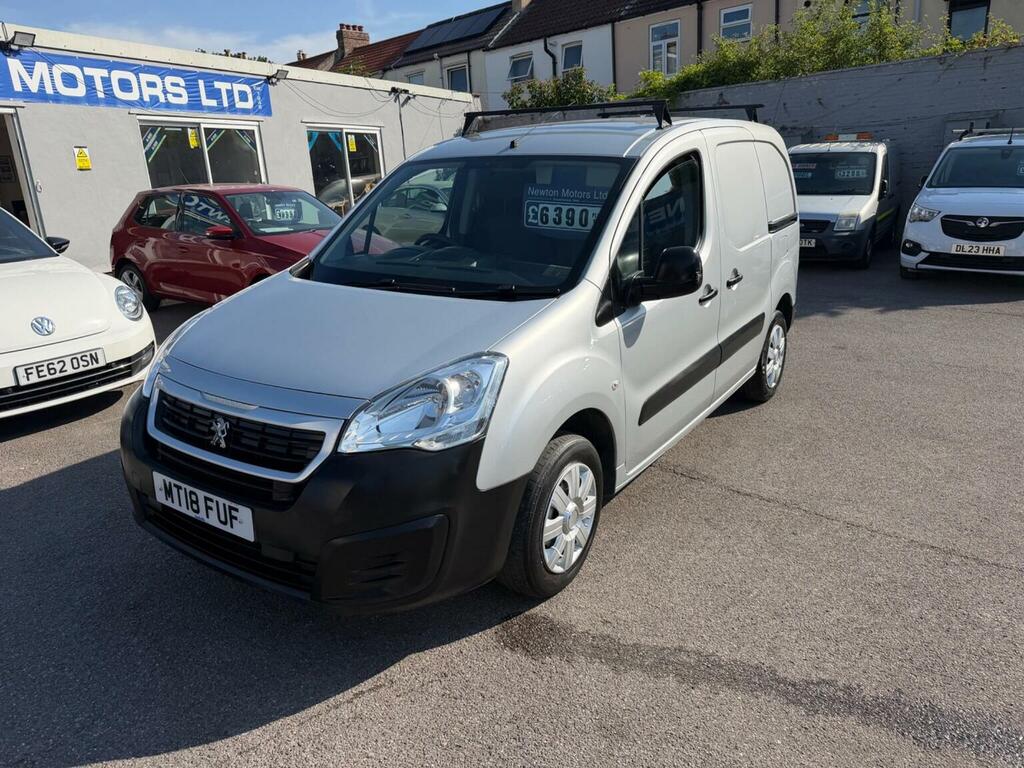 Peugeot Partner Panel Van White #8