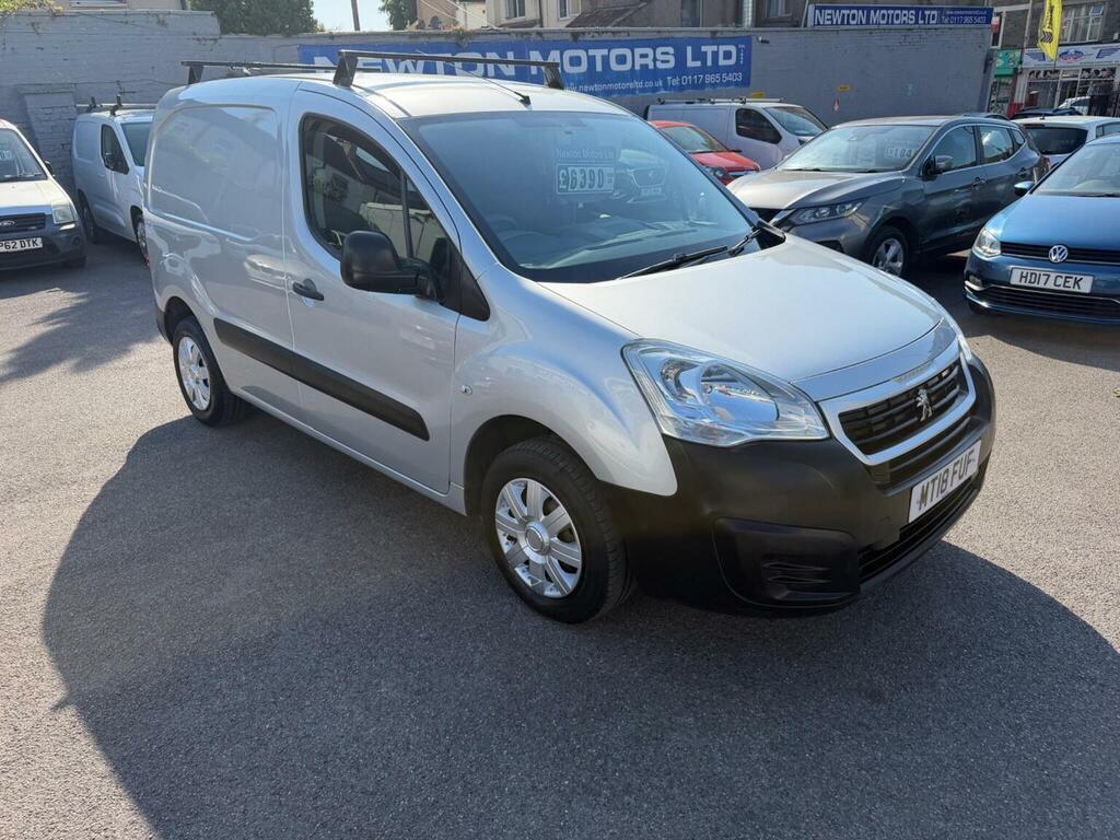 Peugeot Partner 1.6 Bluehdi 855 Se L1 Stop Start Silver