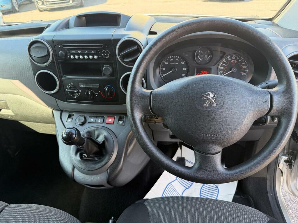 Peugeot Partner Panel Van White #15