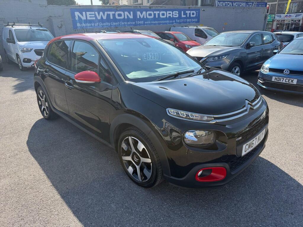 Citroen C3 Hatchback 1.2 Puretech Flair Euro 6 201767 Black