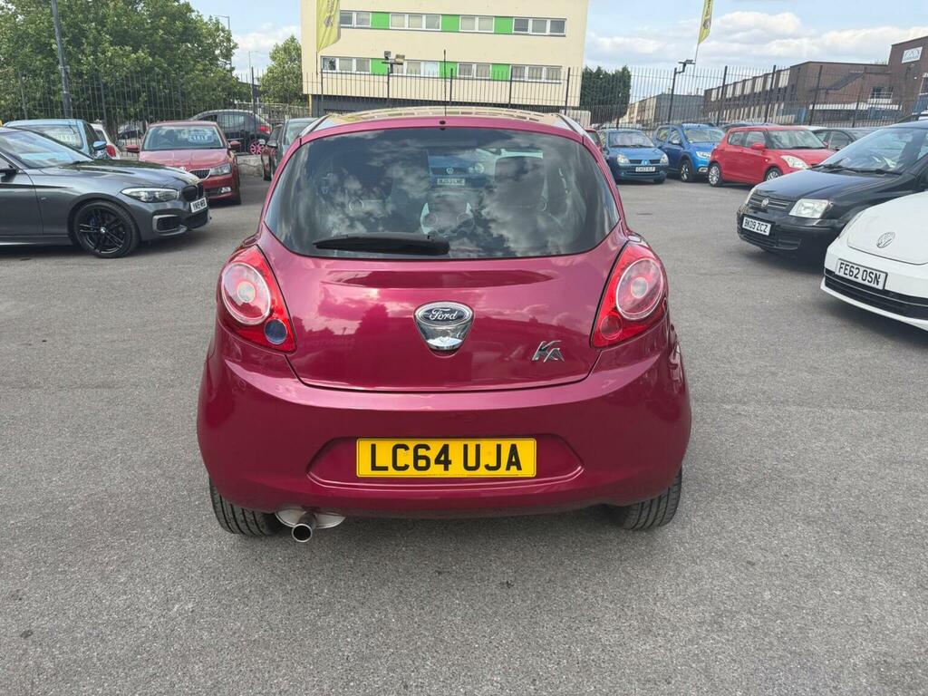 Ford KA Hatchback 1.2 Titanium Euro 5 201564 Red #4