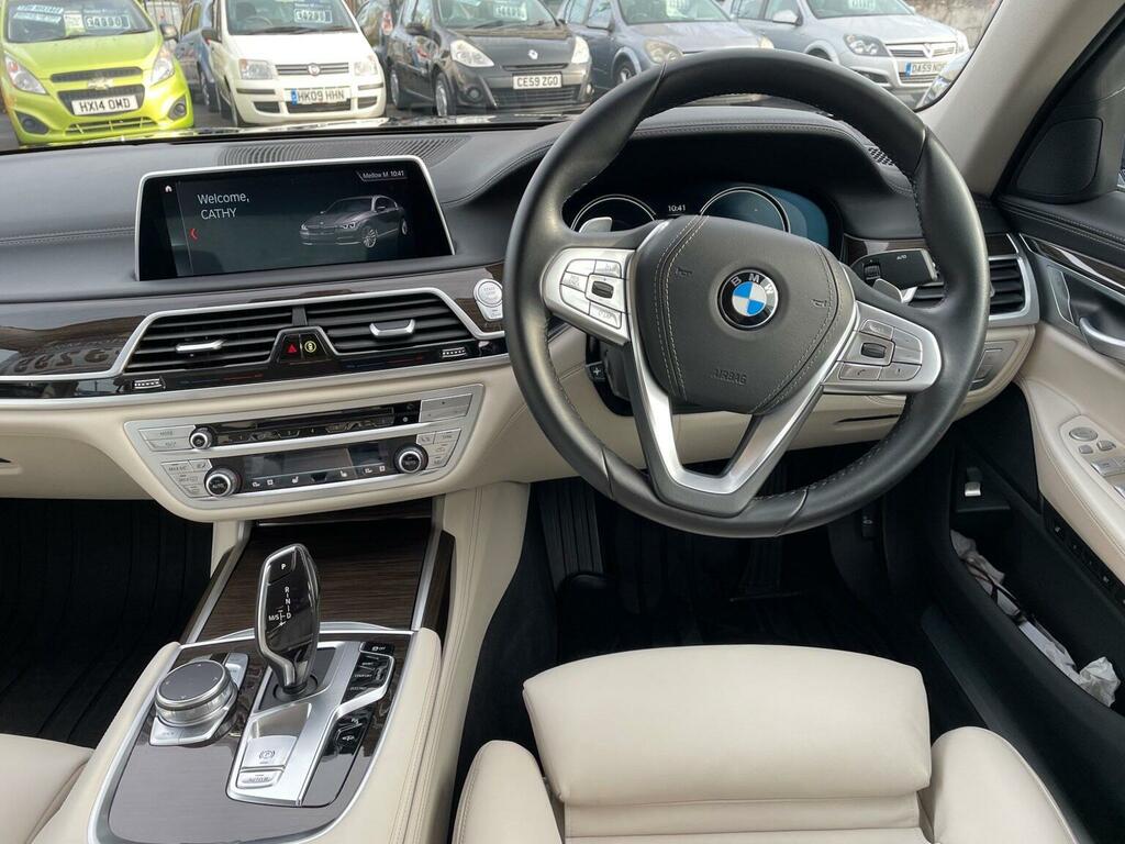 BMW 7 Series Saloon Black #15