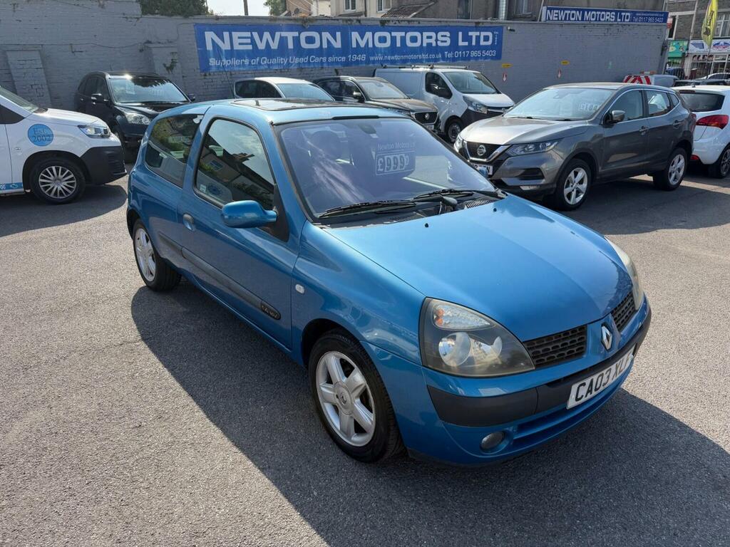 Renault Clio 1.2 16V Dynamique Blue