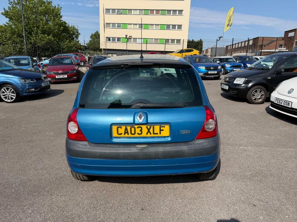 Renault Clio 1.2 16V Dynamique Blue #4