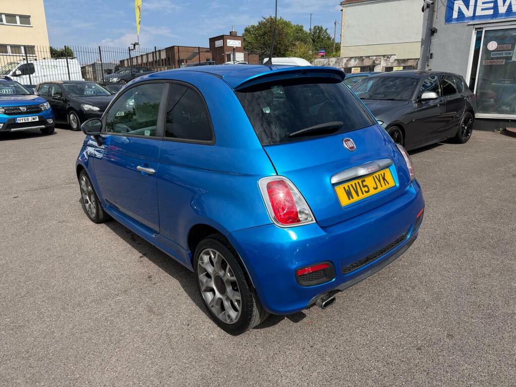 Fiat 500 Hatchback 0.9 Twinair S Euro 6 Ss 201515 Blue #4