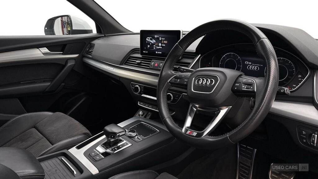 Audi Q5 40 Tdi Quattro S Line S Tronic DA19SZO White #6