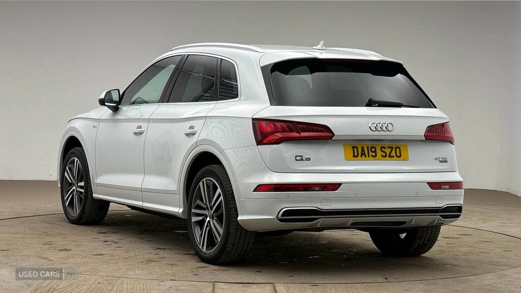 Audi Q5 40 Tdi Quattro S Line S Tronic DA19SZO White #2