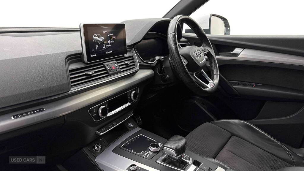 Audi Q5 40 Tdi Quattro S Line S Tronic DA19SZO White #5