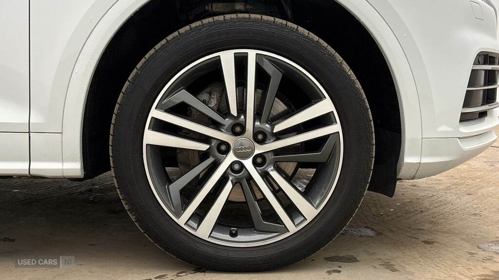 Audi Q5 40 Tdi Quattro S Line S Tronic DA19SZO White #3