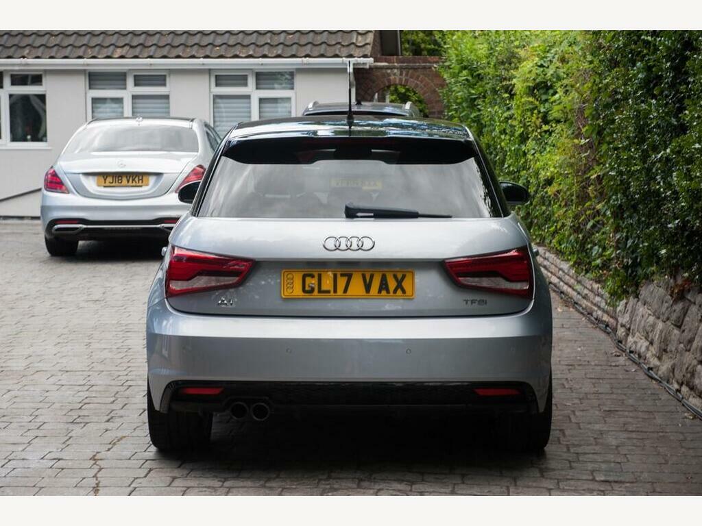 Audi A1 1.4 Tfsi Black Edition Hatchback GL17VAX Silver #5