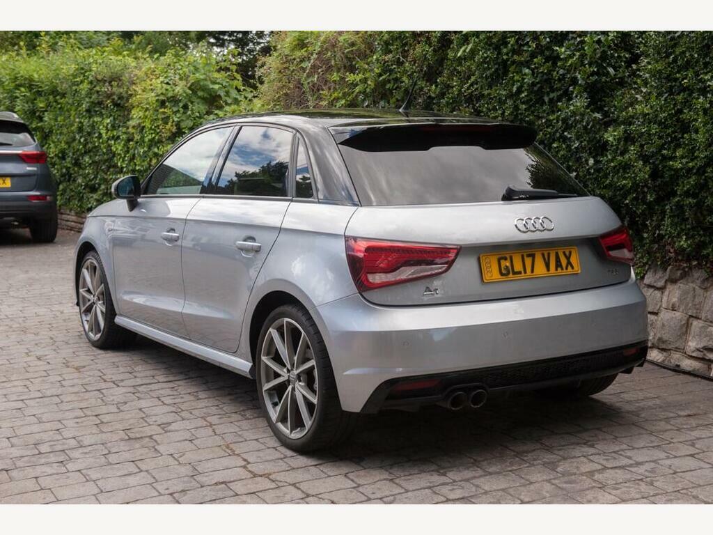 Audi A1 1.4 Tfsi Black Edition Hatchback GL17VAX Silver #4